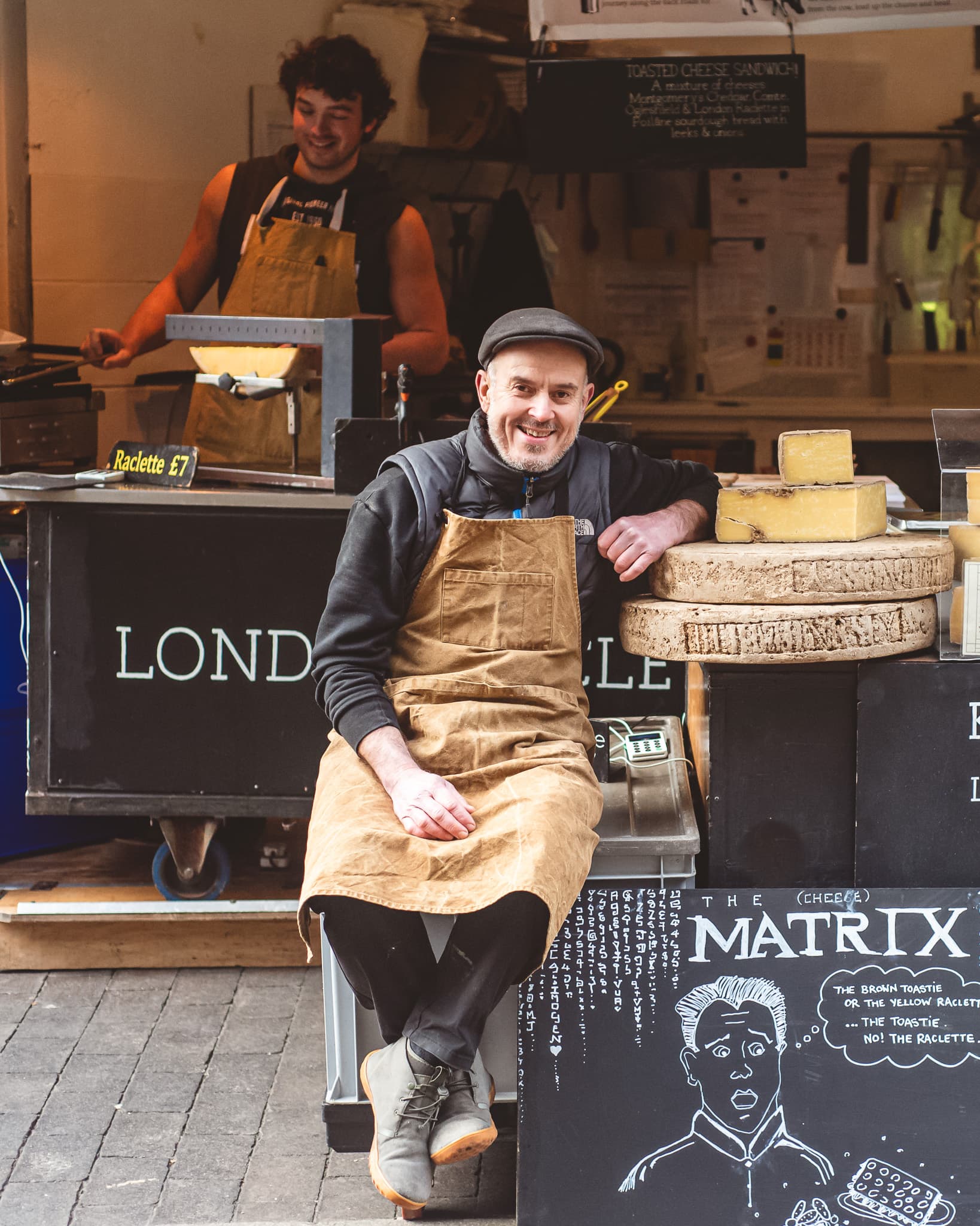 Borough Market trader portrait 2