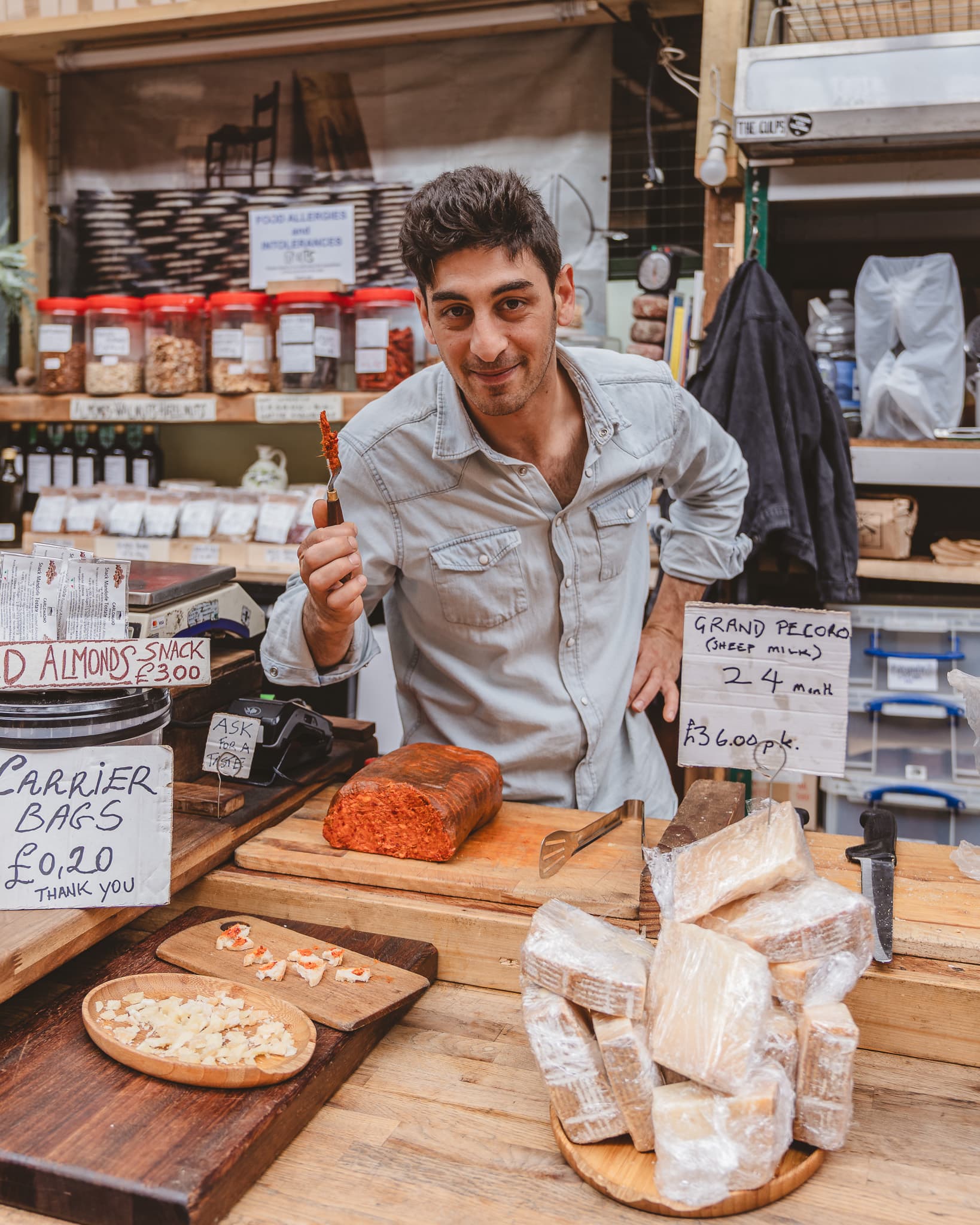 Borough Market trader portrait 4